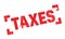 Taxes rubber stamp