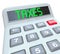 Taxes - Word on Calculator for Tax Accounting