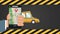 Taxi application design HD animation