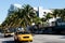 Taxi driver in South Beach Ocean Drive in Miami.