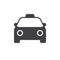 Taxi icon vector