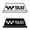 Taxi icon vector set. Trip illustration sign collection. delivery symbol.