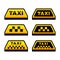 Taxi Logo Set