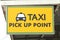 Taxi Pick up point