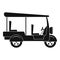 Taxi rickshaw icon, simple style