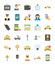 Taxi Services Flat Icons
