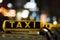 Taxi sign