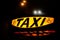 Taxi Sign