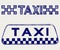 Taxi sign. Doodle style