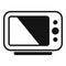 Taxi taximeter icon simple vector. Driver meter ride
