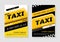 Taxi transfer service template. Modern design