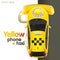 Taxi Yellow Phone