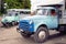 Taxibus truck converted to transport passengers in Cuba