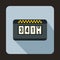 Taximeter icon, flat style