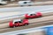 Taxis on the streets of Hong Kong with motion blur