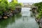 The Taylor`s crossing toll bridge in Idaho Falls Idaho