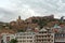 Tbilisi cityscape with Narikala fortress in Georgia