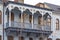 Tbilisi, Georgia, Agmashenebeli avenue. Ancient facades