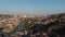 Tbilisi, Georgia. Top View Of Famous Landmarks In Summer Evening. Georgian Capital Skyline Cityscape. Bridge Of Peace