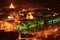 Tbilisi night cityscape