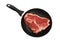 TBone Steak in Frypan