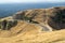 Te Mata Peak landscape view across surrounding hills and  Heretaunga Plains