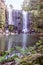 Te Wairere waterfall - also known as Wairoa waterfall - in Kerikeri, Far North, New Zealand, NZ