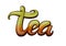 Tea bar menu title