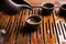 Tea ceremony, Woman pouring traditionally prepared Chinese tea