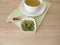 Tea with dried european goldenrod