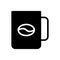 Tea glyph flat icon