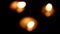 Tea Light Candles blurred
