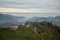 Tea Plantation Landscape Garden Rize Turkey House Drone view