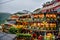 Tea terrace houses in Jiufen on the north of Taiwan island