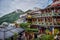 Tea terrace houses in Jiufen on the north of Taiwan island