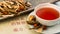Tea of traditional chinese medicine
