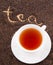 Tea Word On Dried Tea Leaves II