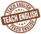 teach english brown stamp