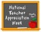 Teacher Appreciation Week, National Holiday