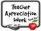 Teacher Appreciation Week, Whiteboard