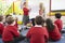Teacher Teaching Maths To Elementary School Pupils