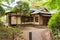 Teahouse in Meiji Jingu park, Tokyo, Japan