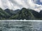 Teahupoo wave, Tahiti island, French Polynesia