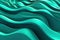 Teal 3D backdrop with seamless loops, organic patterns, dreamlike abstraction resembling a canvas, colorful curves. Generative AI