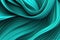 Teal 3D backdrop with seamless loops, organic patterns, dreamlike abstraction resembling a canvas, colorful curves. Generative AI