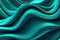 Teal 3D backdrop with seamless loops, organic patterns, dreamlike abstraction resembling a canvas, colorful curves. Generative AI