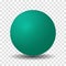 Teal Green Sphere Ball