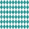 Teal Grunge Diamond Tile Pattern Repeat Background