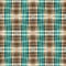 Teal rustic coastal beach house check fabric tile. Seamless sailor flannel textile gingham repeat swatch.