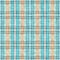 Teal rustic coastal beach house check fabric tile. Seamless sailor flannel textile gingham repeat swatch.